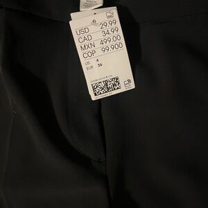 H&M Black Women's Trousers